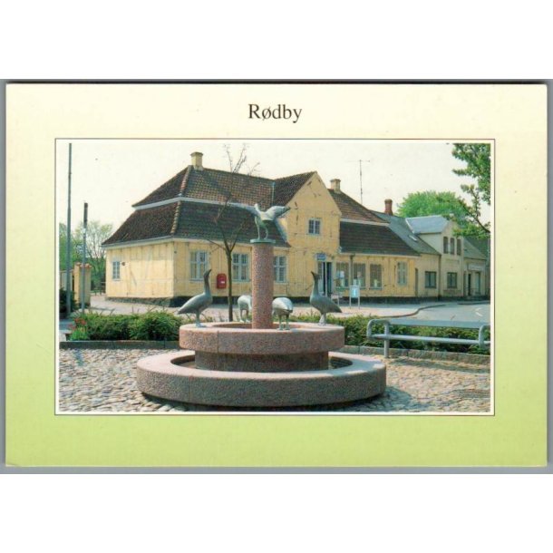 R�dby - Willers G�rd - Fugleflugtsbr�nden - Postkort - Ubrugt