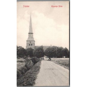 Kippinge Kirke - Falster - Postkort - Ubrugt