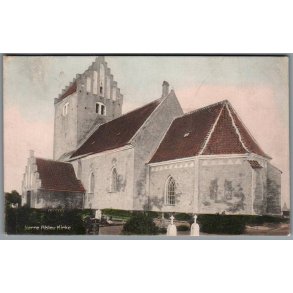 N�rre  Alslev Kirke - Postkort - Brugt