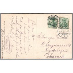 Berlin - Bahnhof  Fridrickstrasse - Postkort - Tyskland - Brugt