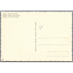 Nakskov - Interi�r af Kirken - Postkort  - Ubrugt