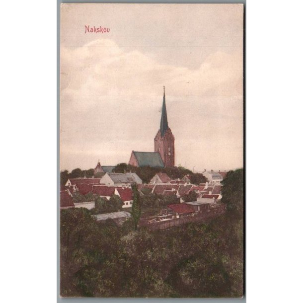 Nakskov - Postkort  - Brugt