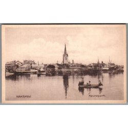 Nakskov - Havneparti - Postkort  - Ubrugt