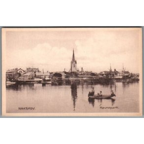 Nakskov - Havneparti - Postkort  - Ubrugt