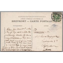 Maribo - Parti ved Aaen  - Postkort - Brugt