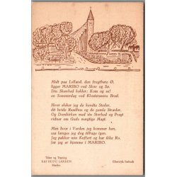 Maribo - Sang  - Postkort - Ubrugt