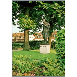 Maribo - Kaj Munks Statue - Postkort - Ubrugt