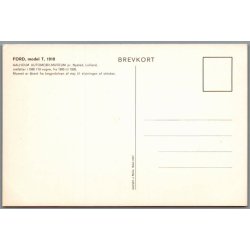 Ford - 1910 - Aalholm Slot - Nysted - Postkort - Ubrugt