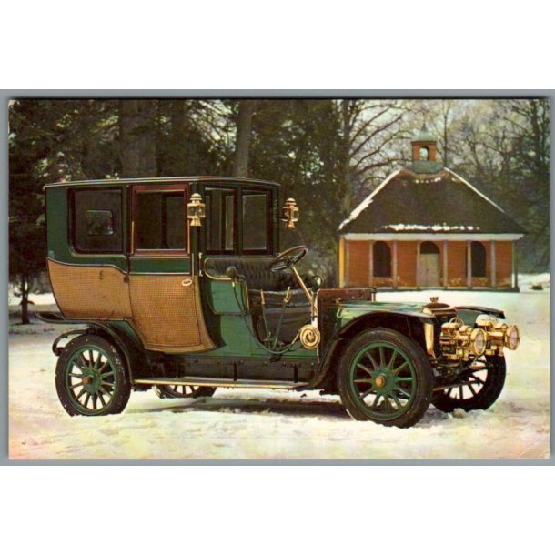 Panhard Lavassor 1908 - Aalholm Slot - Nysted - Postkort - Brugt