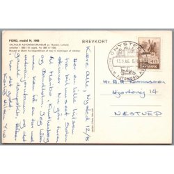 Ford - 1906 - Aalholm Slot - Nysted - Postkort - Brugt