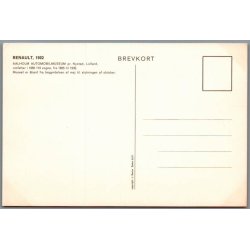 Renault - 1902 - Aalholm Slot - Nysted - Postkort - Ubrugt