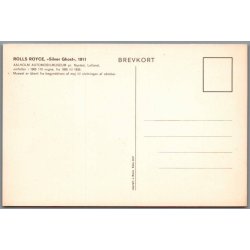 Rolls Royce Silver Ghost 1911 - Aalholm Slot - Nysted - Postkort - Ubrugt