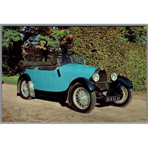 Bugatti - Type 40 - Aalholm Slot - Nysted - Postkort - Ubrugt