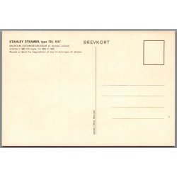 Stanley Steamer 1917 - Aalholm Slot - Nysted - Postkort - Ubrugt