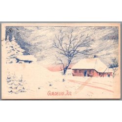 Spliid - Gl�delig Jul - Brugt - Skarrild Stjernestempel