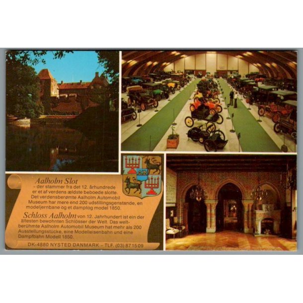 Aalholm Slot - Nysted - Postkort - Ubrugt
