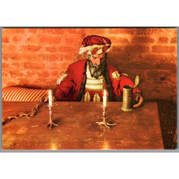 Kong Kristoffer i Fangek�lderen Aalholm Slot - Nysted - Postkort - Ubrugt