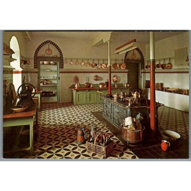 Gamle K�kken - Aalholm Slot - Nysted - Postkort - Ubrugt