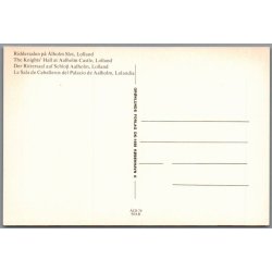 Riddersalen -  Aalholm Slot - Nysted - Postkort - Ubrugt