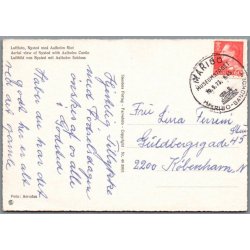 Luftfoto - Nysted med Aalholm - Postkort - Ubrugt