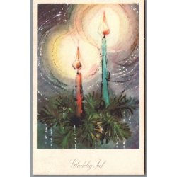 Julemrke 1963 p Postkort