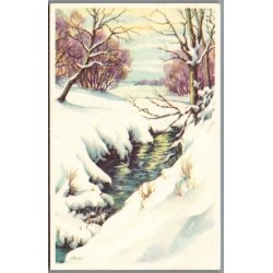 Julemrke 1963 p Postkort