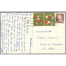 Julemrke 1963 p Postkort