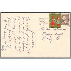 Julemrke 1963 p Postkort