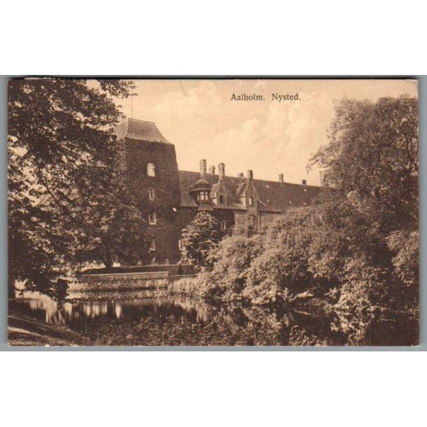 Aalholm - Nysted - Postkort - Brugt