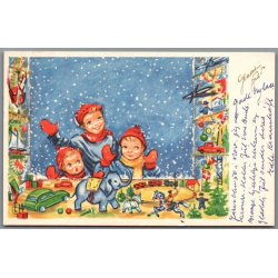 Julemrke 1962 p Postkort