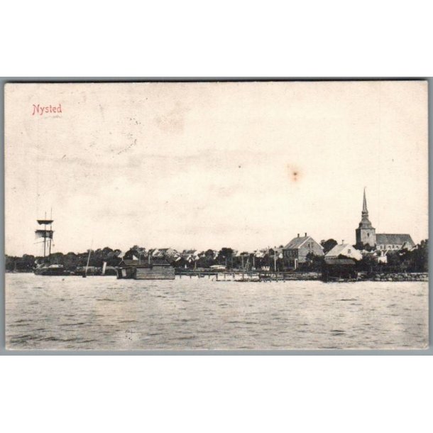 Nysted - Postkort - Brugt
