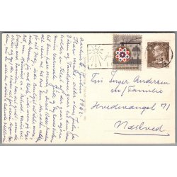 Julemrke 1962 p Postkort