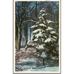 Julem�rke 1961 p� Postkort