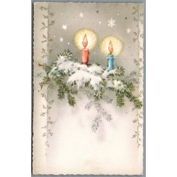 Julemrke 1960 p Postkort