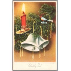 Julemrke 1960 p Postkort