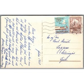 Julemrke 1960 p Postkort