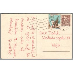 Julemrke 1960 p Postkort
