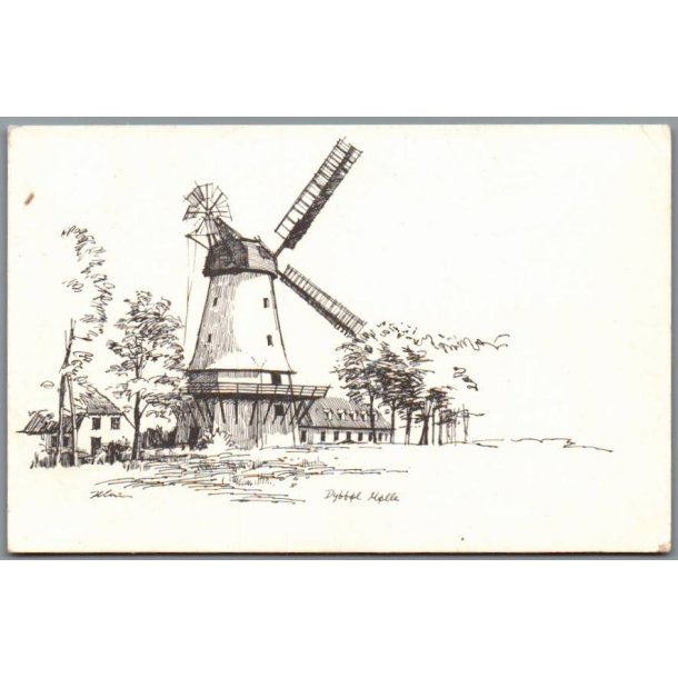 Illum - Dybb�l M�lle - Dansk S�mandskirke u/n - Brugt