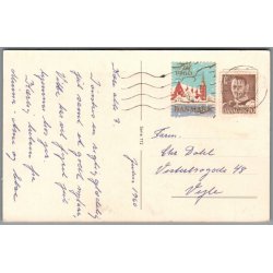 Julemrke 1960 p Postkort