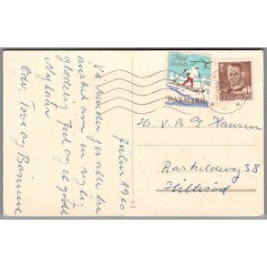 Julemrke 1960 p Postkort
