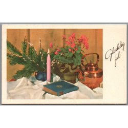 Julemrke 1960 p Postkort