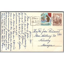 Julemrke 1960 p Postkort