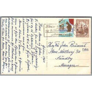 Julemrke 1960 p Postkort