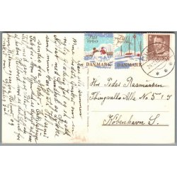 Julemrke 1960 p Postkort
