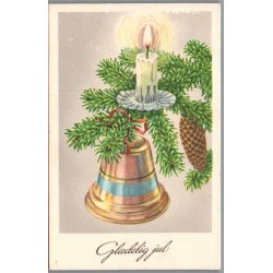 Julemrke 1960 p Postkort