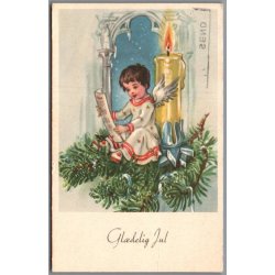 Julemrke 1960 p Postkort