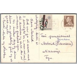 Julem�rke 1961 p� Postkort