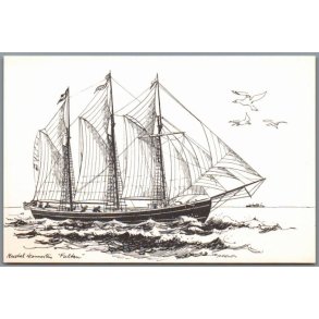 Illum - Marstal Skonnerten Fulton - Dansk S�mandskirke u/n - Ubrugt