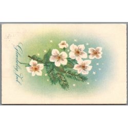 Julem�rke 1961 p� Postkort