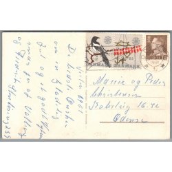 Julem�rke 1961 p� Postkort